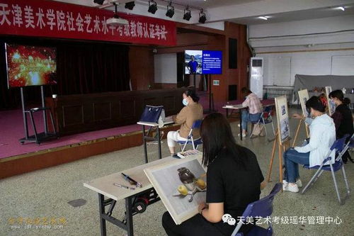 首批天津美院社会艺术水平考级美术 书法 教师培训和认证举行